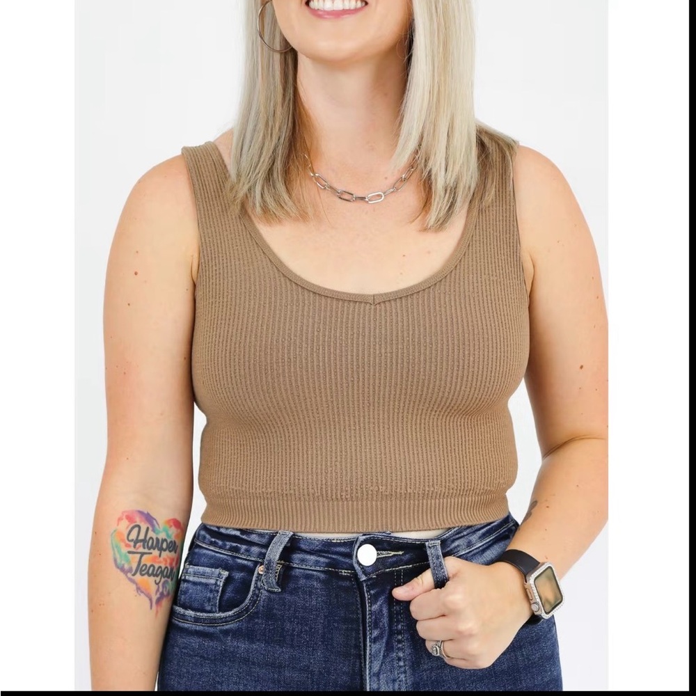 The Essential Crop | Revived Tank Top Bralette